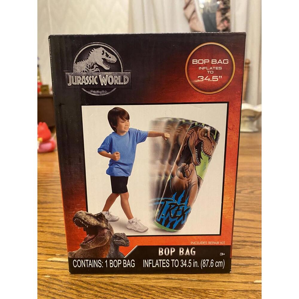 Kids Jurassic World Pop Bag Inflates To 34.5 In With Repair Kit New In Box